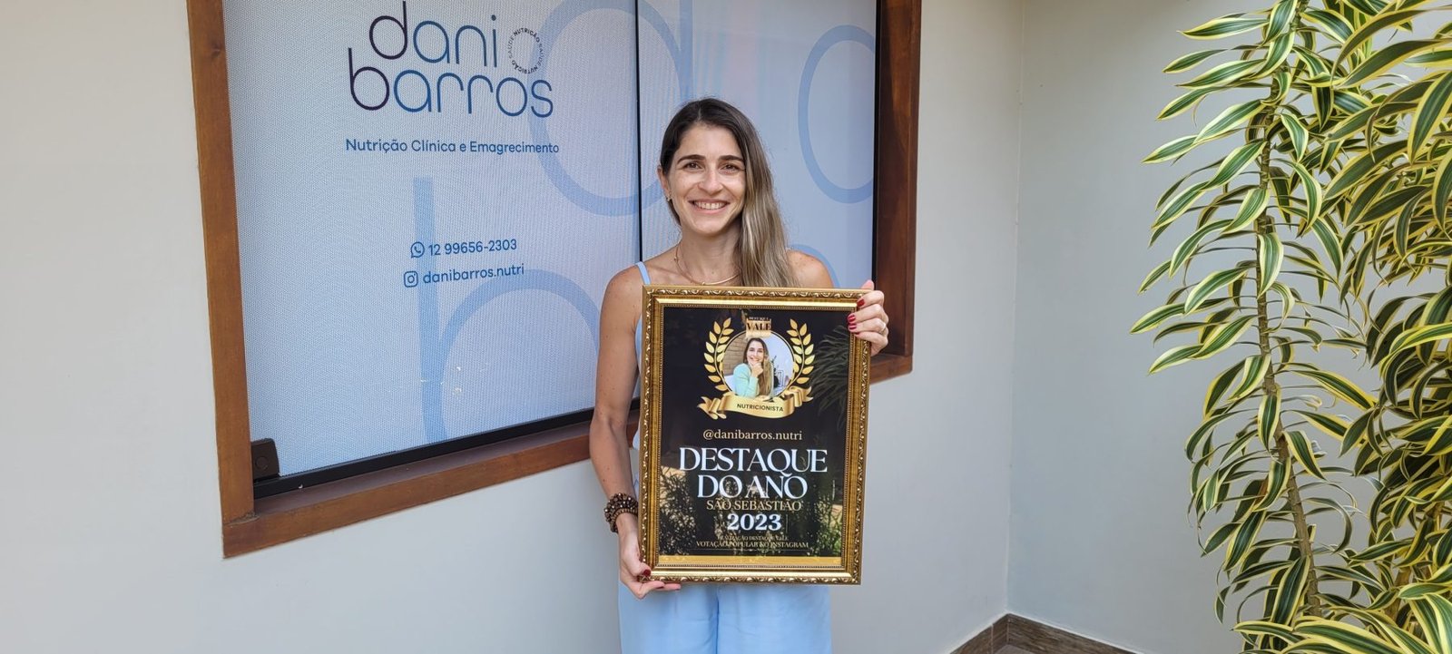 Daniella Barros é Destaque do Ano Nutricionista São Sebastião!