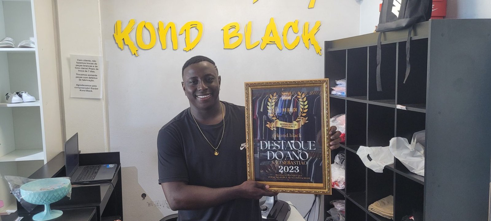 KOND BLACK É DESTAQUE DO ANO SÃO SEBASTIÃO!