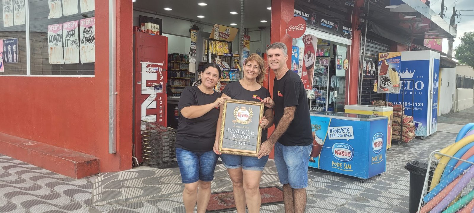 Mercado Tida é Destaque do Ano Caraguá!