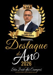 DÊNIS MOURA GESTOR IMOBILIÁRIO DESTAQUE DE SÃO JOSÉ DOS CAMPOS!!