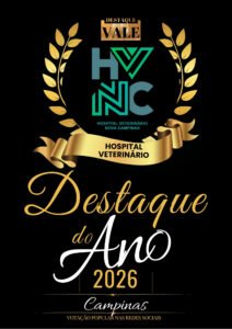 HOSPITAL VETERINÁRIO NOVA CAMPINAS DESTAQUE DO ANO 2026