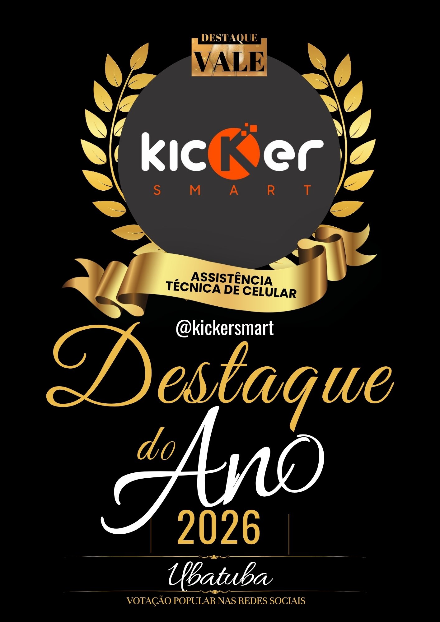 KICKER SMART ASSISTÊNCIA TÉCNICA DE  CELULAR É DESTAQUE EM UBATUBA!!