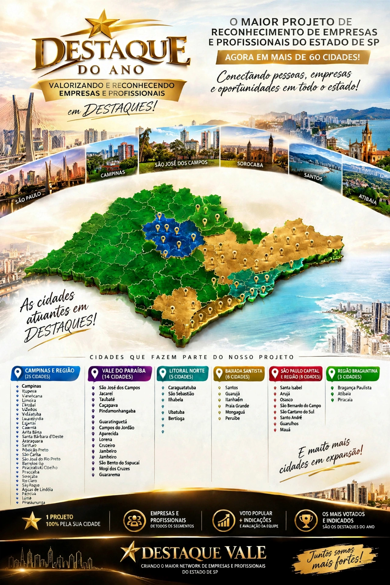 Cidades Destaque do Ano